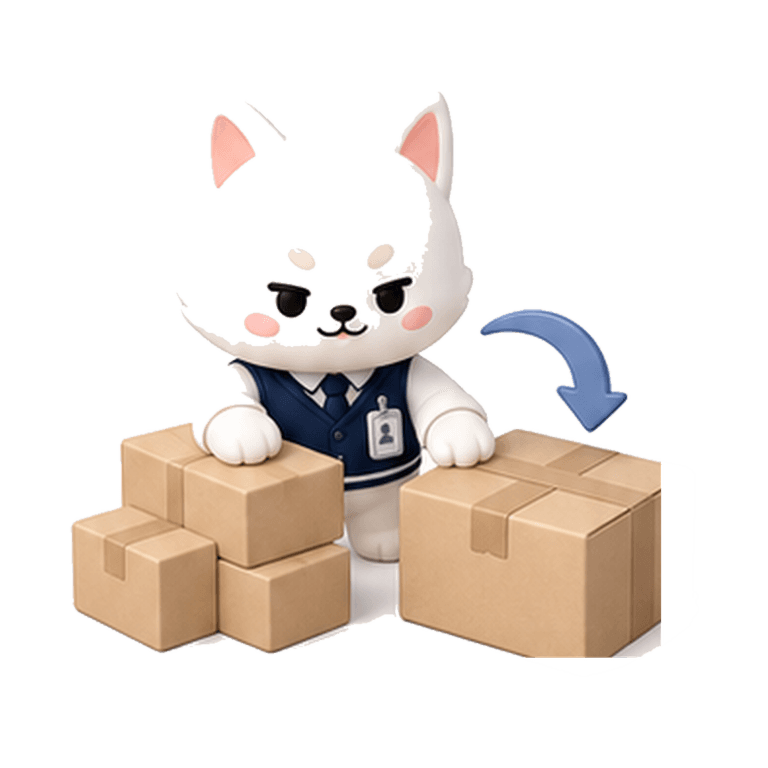 Kaddy combining several boxes